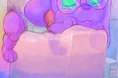 Tommy-Cub-on-a-Cube-of-Jello-Messy