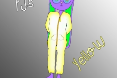 8 Tommy PJs (Yellow)